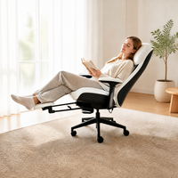 Chaise de bureau ergonomique moderne réglable avec massage, pivotante, pour dirigeant - Offre Spéciale