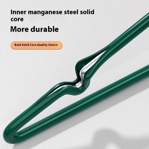 Móc áo thép cao cấp, một tầng, bền chắc, chịu lực tốt, móc chống trượt, chất liệu kim loại - Product Image 2