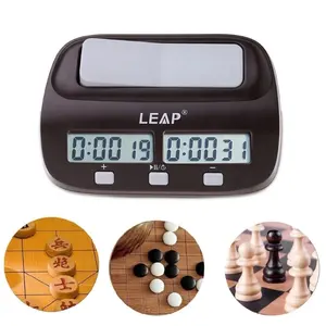 CHRT Professional Portable Digital Chess Clocks Board Competition Count Up Down Chess Games Electronic Alarm Stop Timer