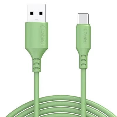 Silicone USB Type C Cable V8 Micro Phone Charger Fast Charging Liquid Silicone Cable for Huawei