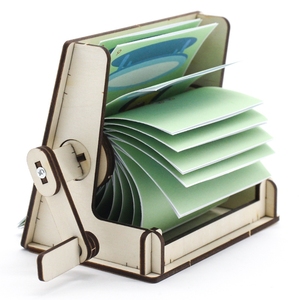 เครื่องเคลื่อนไหวแบบหมุนมือ OKYN-G6635 ชุดประกอบวัสดุงานฝีมือไม้สร้างสรรค์ - Product Image 3