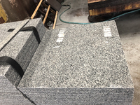 Carrelage de sol G664 en granit poli flammé, écologique, durable, pour villas extérieures, gris, construction, vente en gros en Chine, pas cher