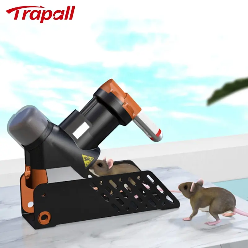 A24 Automatische Maus ratten falle CO2 Luftdruck Nagetier Killer mit Ständer