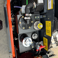 Mini-excavatrice VONTOP 2500 kg 5000 lbs utilisée pour le jardinage