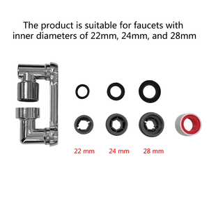 Modern 1440 Universal Kitchen <strong>Faucet</strong> Robot Arm Rotation <strong>Sprayer</strong> Head Extension Sink Washbasin <strong>Faucet</strong> Aerator Bathrooms Hotels - Product Image 5