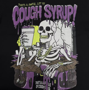 Maglietta ALOCS a maniche corte Halloween Starts T-Shirt Cough Syrup di Destodubb 100% cotone Magliette personalizzate per uomo Streetwear - Product Image 3