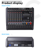 Console de mixage audio DJ CMS 600-3 de qualité, double DSP 99, son surround 6 canaux, CMS600-3