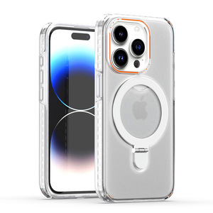 Casing ponsel magnetik mewah, pelindung belakang HP braket logam ultra tipis untuk <span class=keywords><strong>Iphone</strong></span> 15 14 13 <span class=keywords><strong>12</strong></span> <span class=keywords><strong>Pro</strong></span> <span class=keywords><strong>Max</strong></span> 15pro - Product Image 1