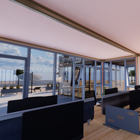Haute qualité mobile 20ft préfabriqué étanche conteneur maison magasin de détail bar café restaurant pour l'Europe
