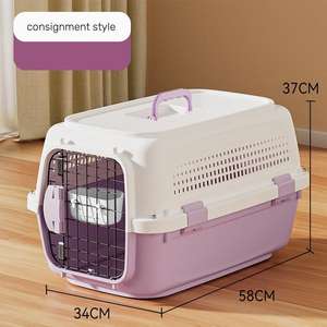 Transportadora de Mascotas para Perros y Gatos, Caja de Transporte para Auto, Jaula Portátil Aprobada por Aerolíneas, Ventilada y de Lados Blandos, para Cachorros, Gatitos, Mascotas Pequeñas y Medianas - Product Image 6