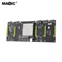 Nouveau 5GPU Riserless Cartes Mères E79 X5B GPU carte mère soutien RTX3060 3060TI Plein Hashrate 5 PCI E x16 Carte avec Refroidisseur