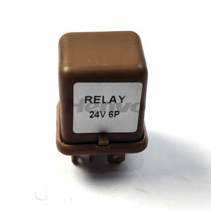 569-06-61970 pièces de pompe hydraulique d'excavatrice relais <span class=keywords><strong>6</strong></span> broches 569 06 61970 relais de pièces d'excavatrice pour Komastu PC650 PC290 - Product Image 1