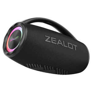 Haut-Parleur <span class=keywords><strong>Subwoofer</strong></span> ZEALOT S97 80W, Étanche IPX7, Éclairage LED RGB, Communication AUX avec Poignée pour Extérieur - Product Image 6