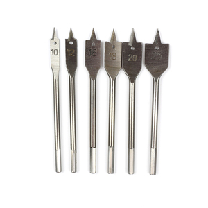 6pcs 150MM Length Hex Shank <strong>Wood</strong> <strong>Spade</strong> Drill <strong>Bits</strong> Flat Drill <strong>Bits</strong> Set - Product Image 5
