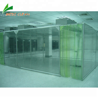 Cabines propres de salle blanche de purification modulaire avec l'atelier différent de niveau de propreté