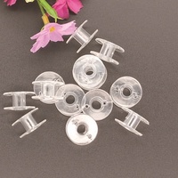 Kit de couture de bobine de noyau en plastique de bobine de machine à coudre d'ordinateur de ménage de 2518P pour l'usage avec des machines à coudre de ménage