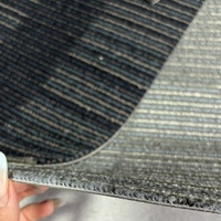 Tapis de sol commercial facile à peler et à coller tapis de sol tapis lumineux carrelage PVC support polypropylène 50x50 tapis à poils hauts