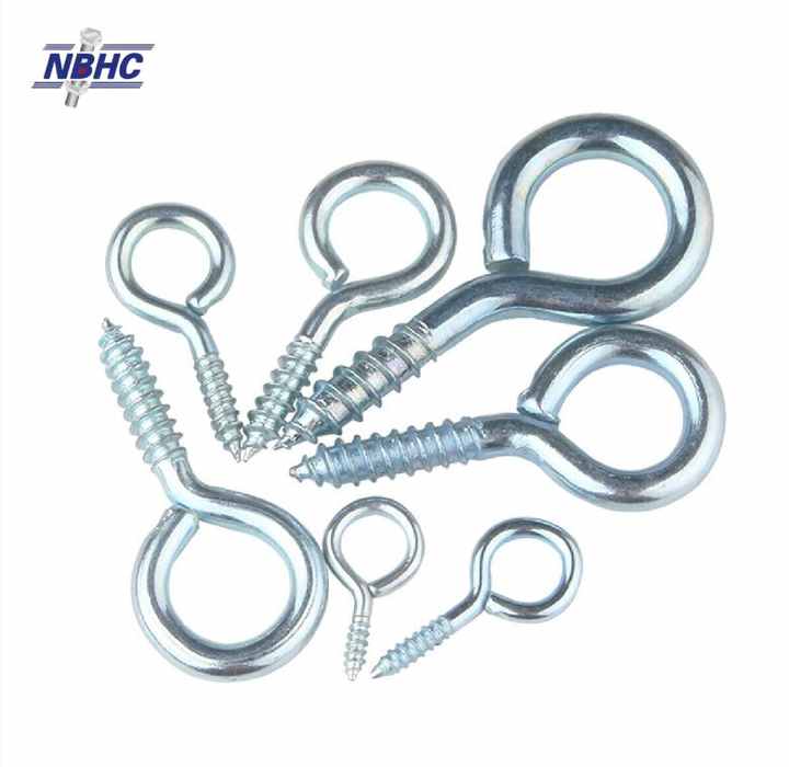 NBHC031SC Zinc plated Acoustical self drilling eye lag screw For Wood