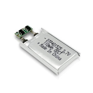 Süper <span class=keywords><strong>ultra</strong></span> küçük 061225 601225 110 mah 130 mah 3.7 v li-ion polimer pil - Product Image 6