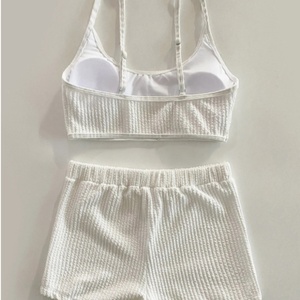 OUTPACE - Conjunto de Bikini de 2 Piezas con Estampado Floral y Volantes para Mujer y Niña, Venta Directa de Fábrica - Product Image 4