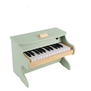Wholesale Wooden Digital Piano <b>Keyboard</b> for Kids Children Piano <b>Keyboard</b> 25 Keys with Stools Durable Piano for Kids Gift - Product Image 1