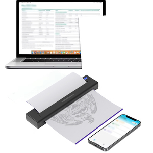 Imprimante de pochoirs A46S pour tatouage, avec génération d'images par IA, pour transferts de texte en art, vente en gros, personnalisable, directement de l'usine - Product Image 1