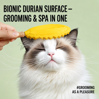 Brosse de massage écologique douce pour animaux de compagnie, auto-nettoyante, portable, multifonctionnelle, pour enlever les poils, grattoir à poils flottants