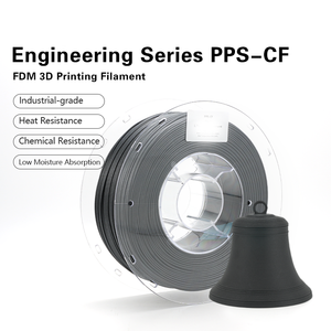 Filamento de impresora 3D de 1,75mm, grado industrial, resistencia al calor, filamento de PPS-CF - Product Image 2