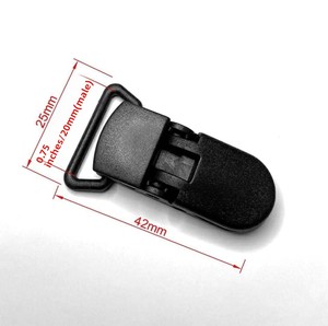 Dài hạn Cổ Phiếu nhựa cá sấu <span class=keywords><strong>Clip</strong></span> 2.0/2.5cm dây buộc lật cho con bú khăn núm vú phụ kiện <span class=keywords><strong>Clip</strong></span> chống rơi phụ kiện - Product Image 4