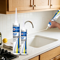 GUFENG GP Mastic silicone direct pour fissures de béton, pour cadres de fenêtres et de portes