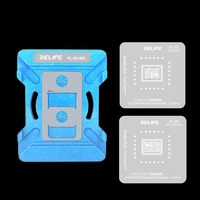 RELIFE RL-601MA Platform Stencil Reballing CPU Universal untuk Seri iPhone dan Seri Android, Template Pemasangan Chip IC