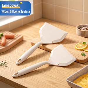Espátula Ancha de Silicona para Tortillas, Resistente al Calor y Antiadherente, para Hornear Panqueques, Cocina Comercial y Hogar - Product Image 1