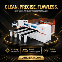 Sierra de Panel Automática Computarizada CMJ-2850 CNC para Madera, Longitud de Corte 2850mm, Alta Resistencia y Precisión