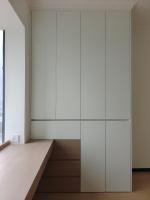 Armoire de chambre à coucher moderne et simple avec dressing indépendant et coiffeuse - Prix d'usine pour un design économique