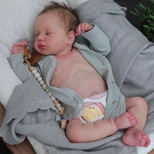 Poupée Bébé Reborn Réaliste de 19 Pouces, Faite à la Main, Modèle Nouveau-né, Jouet en Silicone, Vente Chaude, Cadeau Parfait pour Filles - Product Image 4