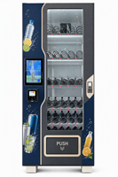 Distributeur automatique à monnayeur en gros, intelligent, en acier galvanisé, conforme ADA, 4G LTE, multi-paiements, compatible SDK, piloté par l'IA