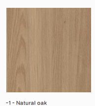 -1- Natural oak