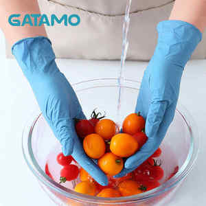 Синие нитриловые перчатки - Product Image 4