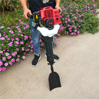 Máquina de Perforación Manual a Gasolina para Plantar Árboles, Resistente, para Granja, Perforadora de Hoyos