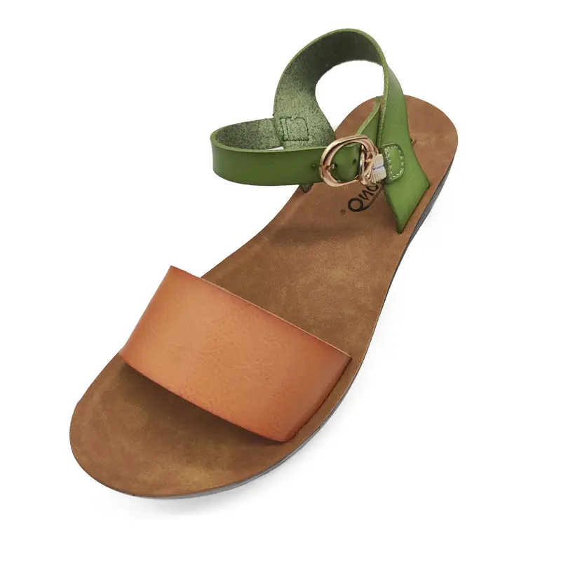 Arabischer stil individualisierte fabrik zehenpantoffeln kork hausschuhe leder sandalen für herren arabische sandalen großhandel