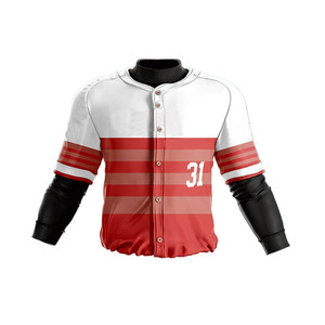Uniforme de Béisbol Transpirable Antibacteriano 100% Poliéster, Servicio OEM, Uniforme de Béisbol Transpirable al por Mayor con Diseño Personalizado - Product Image 4