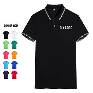 Изготовленные на заказ самые дешевые однотонные футболки поло Дизайнерские мужские рубашки поло с принтом Мужские рубашки - Product Image 3