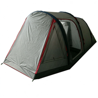 Tente de camping gonflable à double paroi, 1 salon, 1 chambre, bon prix, pour le camping