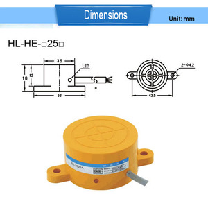 Sensor de proximidad SK-3015BL SK-2015A SK-2015B, interruptor de posición, diámetro 36, detección 15mm - Product Image 6