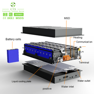 CTS 307V 460V 60kWh 100kWh LiFePO4 Solusi Paket Baterai Lithium Tegangan Tinggi untuk Truk Listrik Tugas Berat - Product Image 3