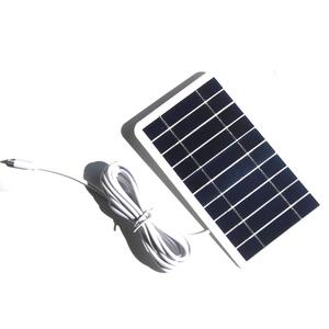 Caricabatteria per celle solari personalizzate piccolo pannello solare 2W 5V policristallino per esterni Micro USB caricabatterie per celle solari - Product Image 6