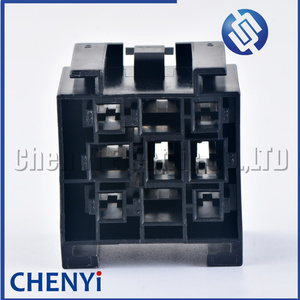 9 pin 5B + 4S lai dây ô tô nối cầu chì hộp tiếp sức ổ cắm trang bị thêm và cài đặt tiếp sức cắm với thiết bị đầu cuối Pin 185403-2 - Product Image 6