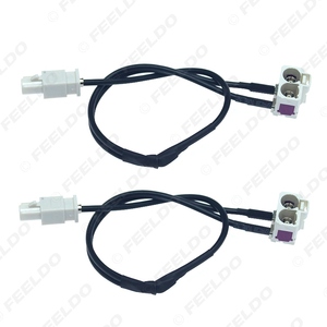 Pour unité principale <span class=keywords><strong>VW</strong></span> FAKRA 2 en 1 diversité reprise convertisseur séparateur Y câble faisceau de câbles pour RNS510 RCD510 + <span class=keywords><strong>adaptateur</strong></span> Radio d'<span class=keywords><strong>antenne</strong></span> - Product Image 2