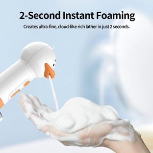 Machine à Mousser <span class=keywords><strong>Automatique</strong></span> Portable OEM <span class=keywords><strong>pour</strong></span> <span class=keywords><strong>Chien</strong></span> et Chat, Rechargeable Type-C, <span class=keywords><strong>pour</strong></span> Shampooing Instantané en Spray (Parfum Canard) - Product Image 4