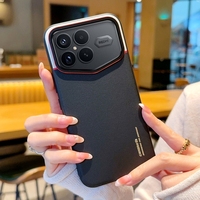 Casing Belakang Kulit PU Matte Pola Dua Warna untuk Redmi K100 K90 Pro Max / Champion / K100 Pro / Poco F9 F8 Ultra / Pro